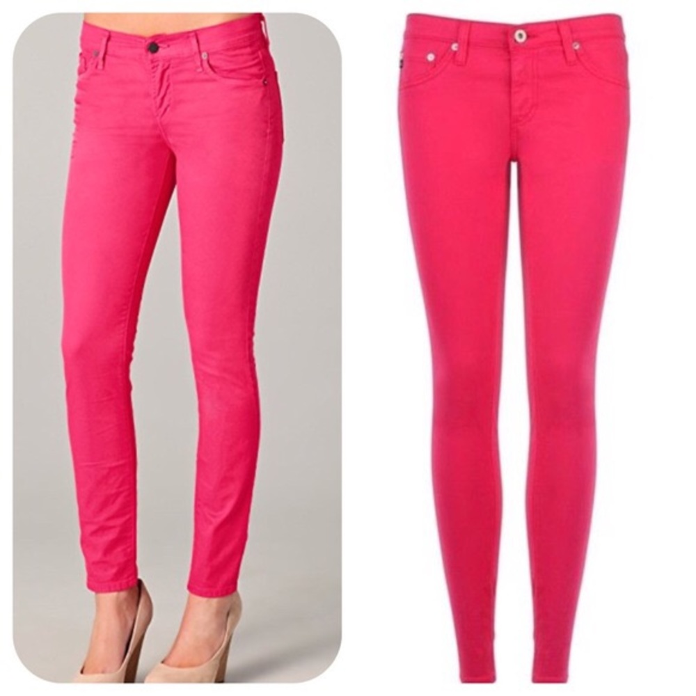 AG the stilt jeans fuschia